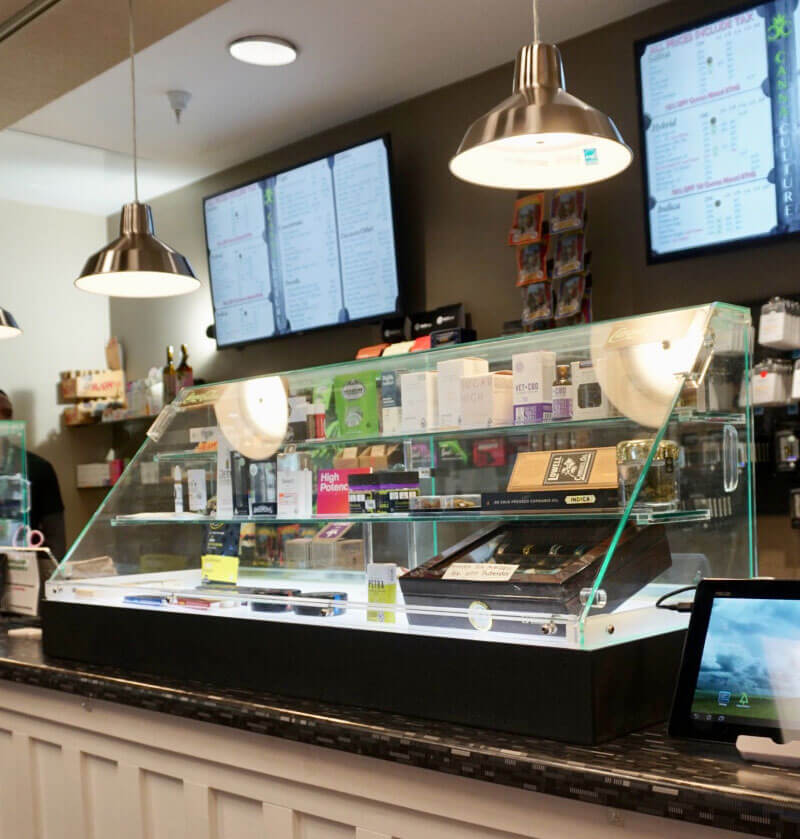 cannabis shop products