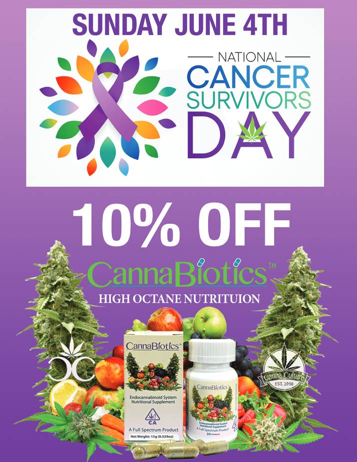 Cancer Survivors Day Promo (Valid on 6/4 - 9PM)