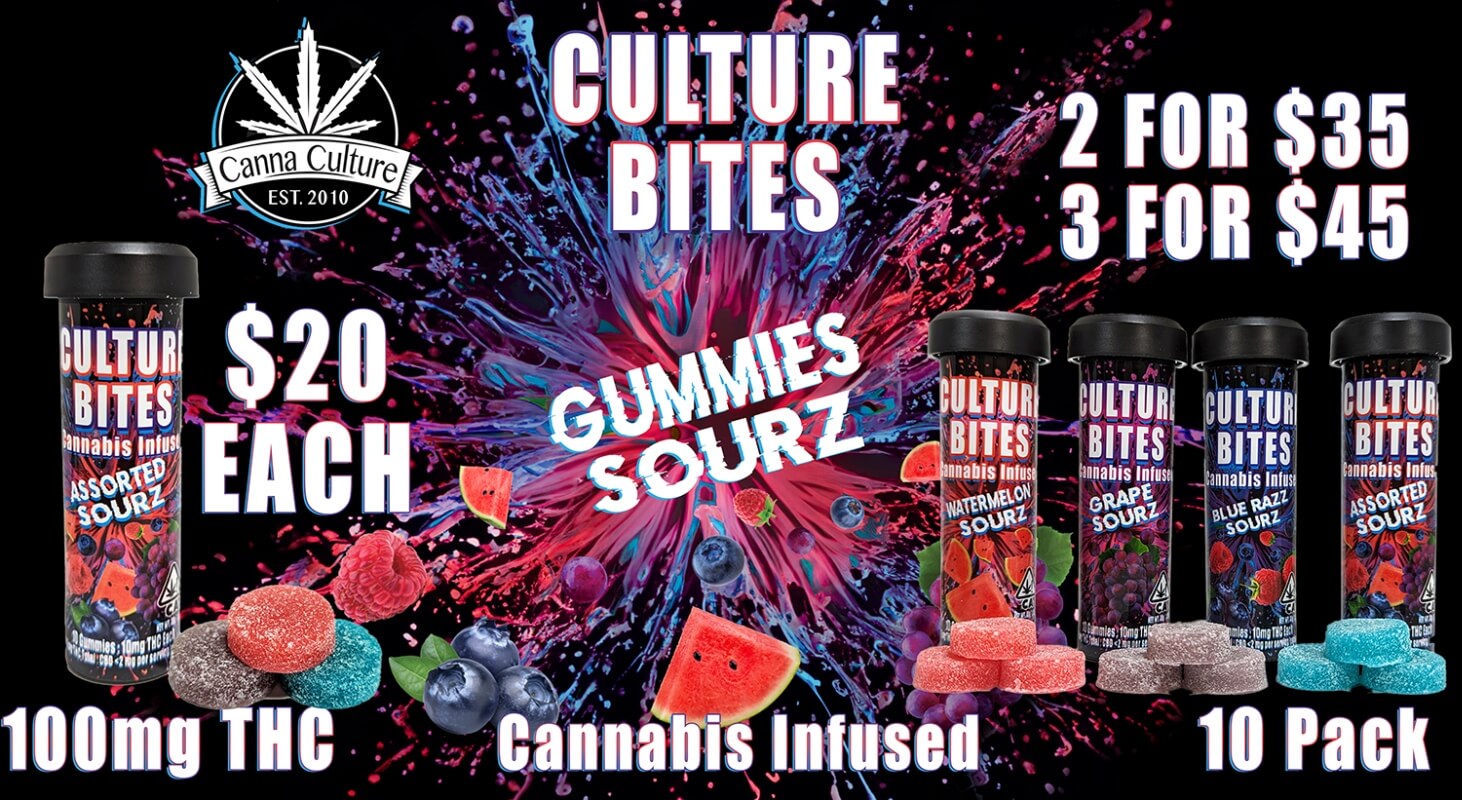 Culture Bites Gummies Sourz 