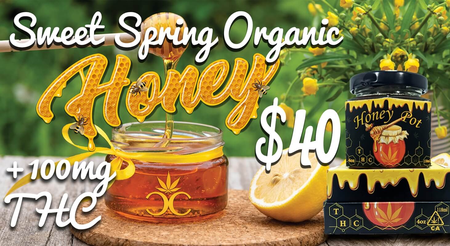 Sweet Spring Organic Honey THC
